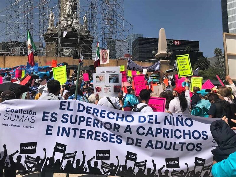 Obispos de México se suman a manifestación Provida masiva en Ciudad de México