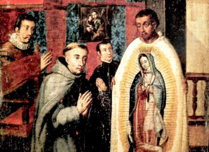 Así fueron las apariciones de Santa María de Guadalupe