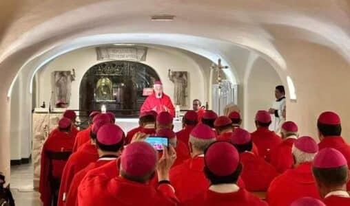 Segundo grupo de obispos de México ya está en Roma, se reunirán con el Papa Francisco