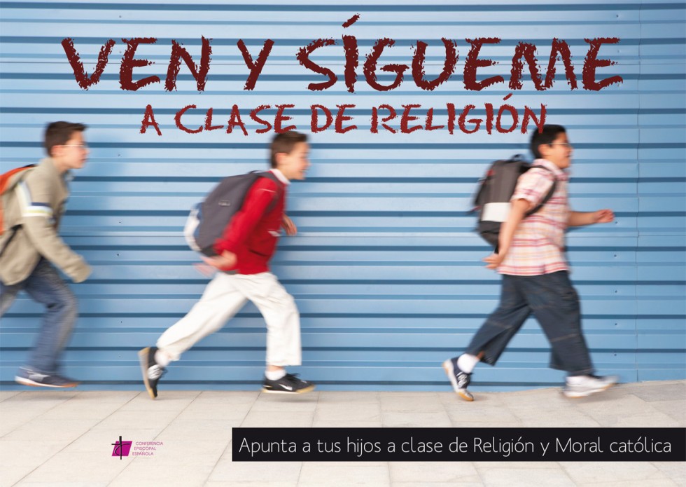 cartel clase de religion 2010