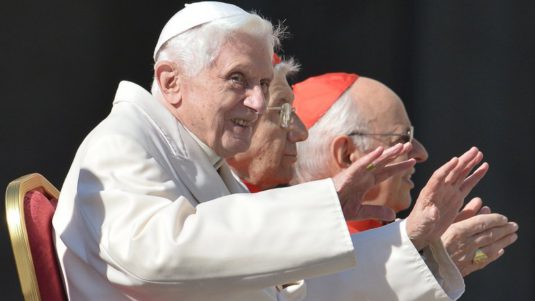 Una mañana con el Papa emérito