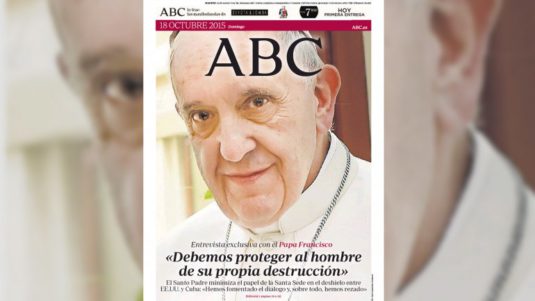La entrevista ‘exclusiva’ de ABC al Papa