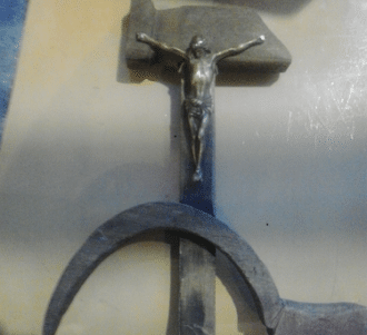 ¿De dónde viene el crucifijo que Morales regaló al Papa?