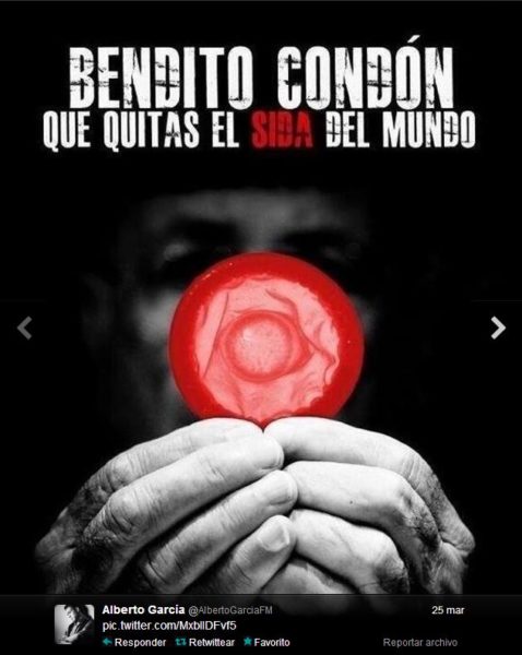 Un locutor de Megastar promueve la blasfemia en Twitter