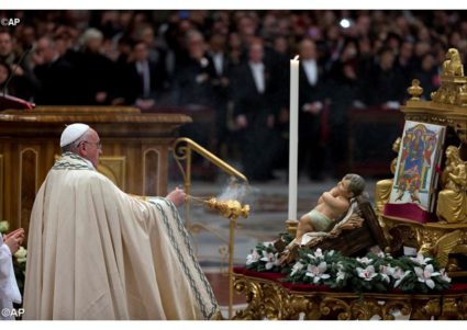 ‘Agradecer y pedir perdón’, el consejo del Papa Francisco para acabar el año