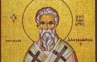 San Alejandro, patriarca de Alejandría