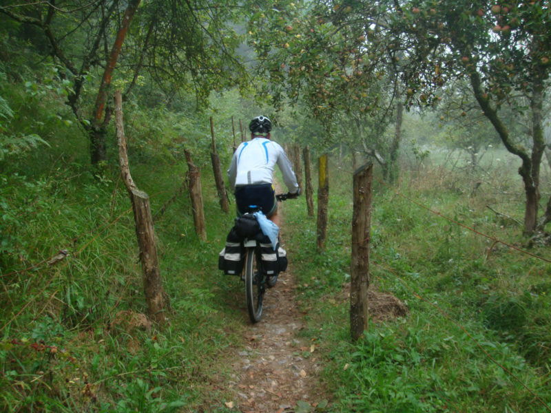 313 kilómetros de pedaladas hacia Santiago