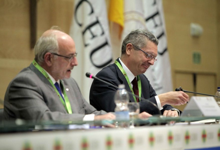 Benigno Blanco prepara con Gallardón el lanzamiento de un partido de centro