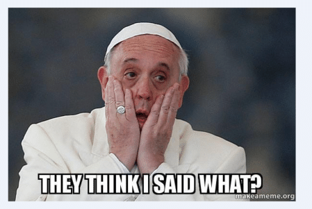 Proliferan los «hoax» sobre el Papa Francisco