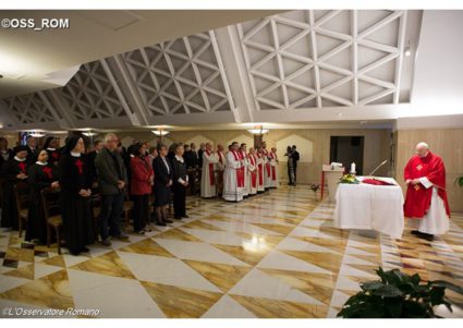 «Jesús nos quiere dentro de la Iglesia, y no como huéspedes o extranjeros, sino con el derecho de un ciudadano”