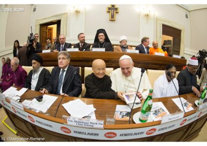 ‘Trabajaremos juntos para erradicar el terrible flagelo de la esclavitud moderna en todas sus formas’