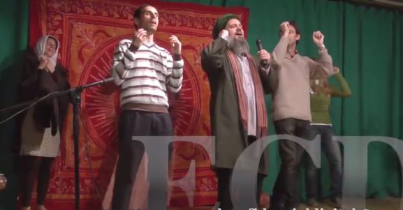 Así «rezó» PODEMOS en una parroquia de Madrid