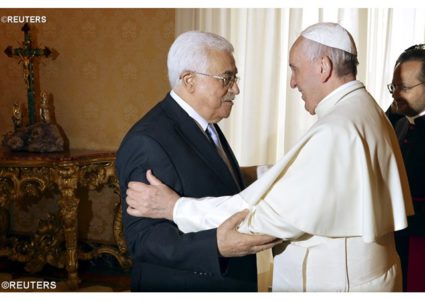El Papa recibe a Mahmud Abás: ‘Sea usted un ángel de paz’