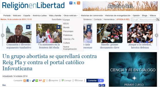 … y Religión en Libertad también