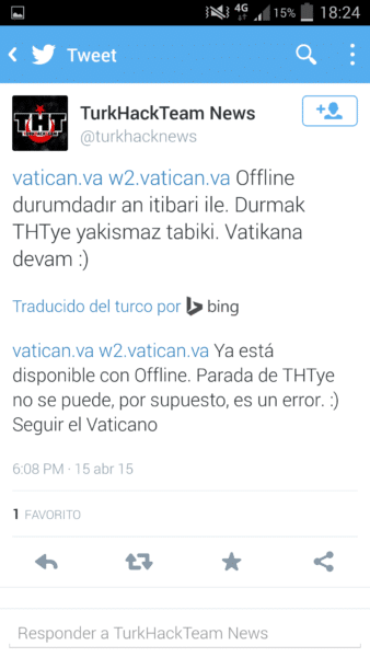 Hackers turcos atacan la web del Vaticano