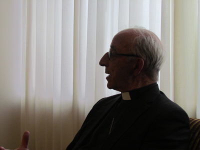 Atilano Rodríguez: «la Iglesia se sostiene gracias a sus limosnas»