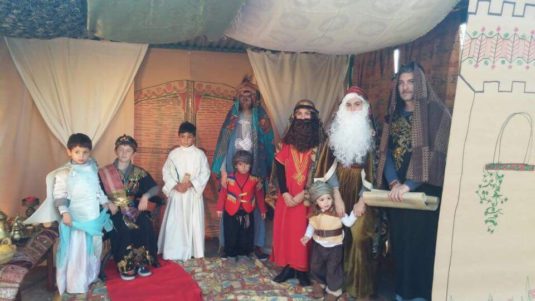 Organizan un belén viviente en Fuente del Fresno