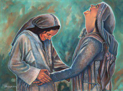 La Visitación de la Virgen a su prima Santa Isabel