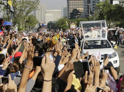 Francisco se despide de Filipinas