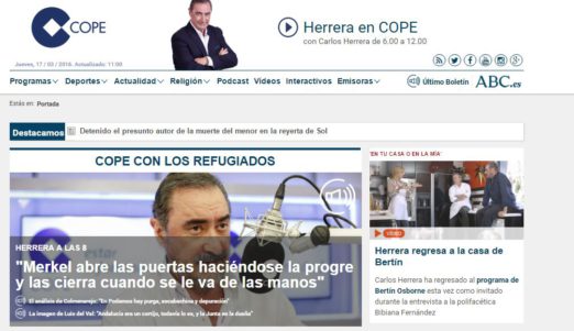 Carlos Herrera (COPE) se suma a la campaña por normalizar la transexualidad