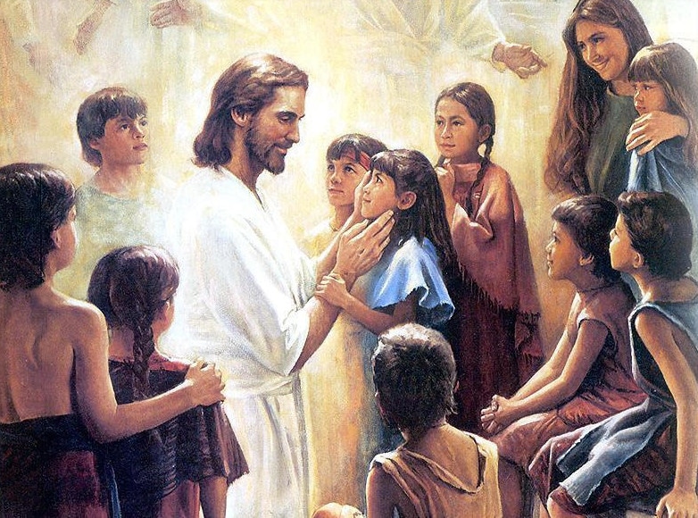 jesus con niños