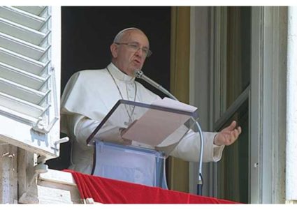 Llamamiento del Papa por la pacificación en Ucrania