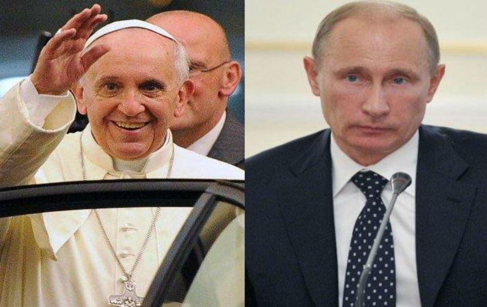 El Papa recibe a Vladimir Putin