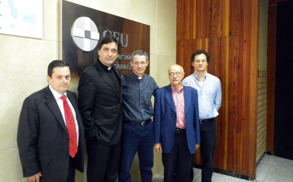 Andrés Ramos Castro, nuevo capellán del Colegio Mayor San Pablo
