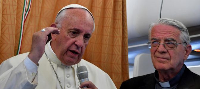 El Papa sobre las diaconisas: ‘Me enfadé con algunos medios, eso es no decir la verdad’