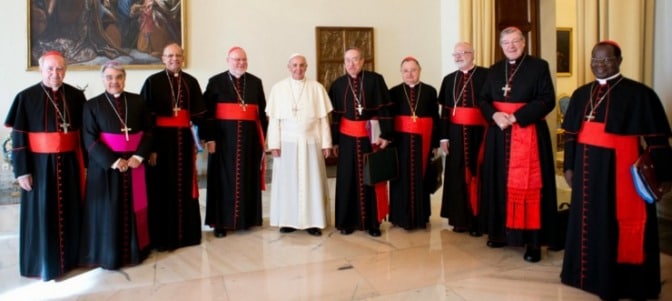 El C9 expresa su apoyo pleno a &quot;la obra del Papa Francisco&quot; - InfoVaticana