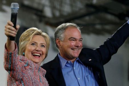 Hillary elige a Tim Kaine, ‘católico’ y abortista, como compañero de fórmula