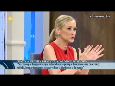 Cifuentes amenaza con retirar el concierto al Colegio Juan Pablo II