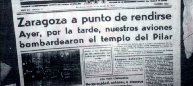 3 de agosto del 36, el día en que se bombardeó El Pilar