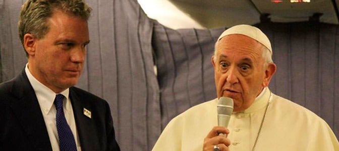 El Papa Francisco hace referencia a Benedicto XVI