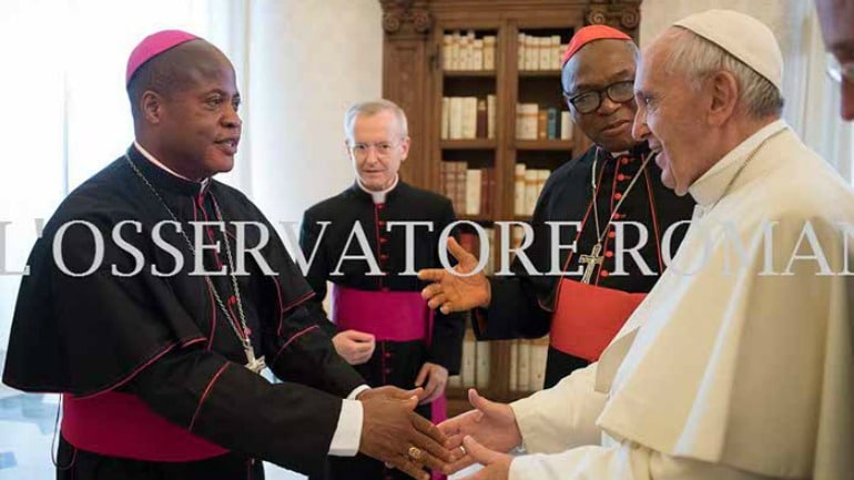 ‘El Santo Padre no tiene intención de nombrar un nuevo obispo en Ahiara por el momento’