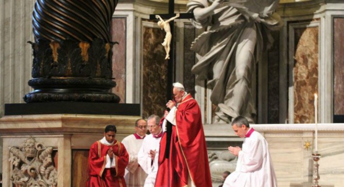 Celebraciones presididas por el Papa esta Semana Santa