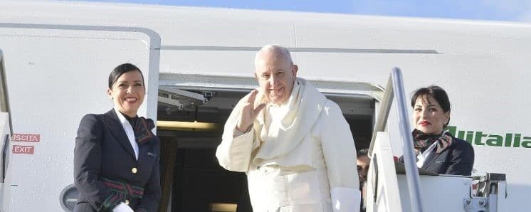 Empieza el viaje del Papa a Panamá