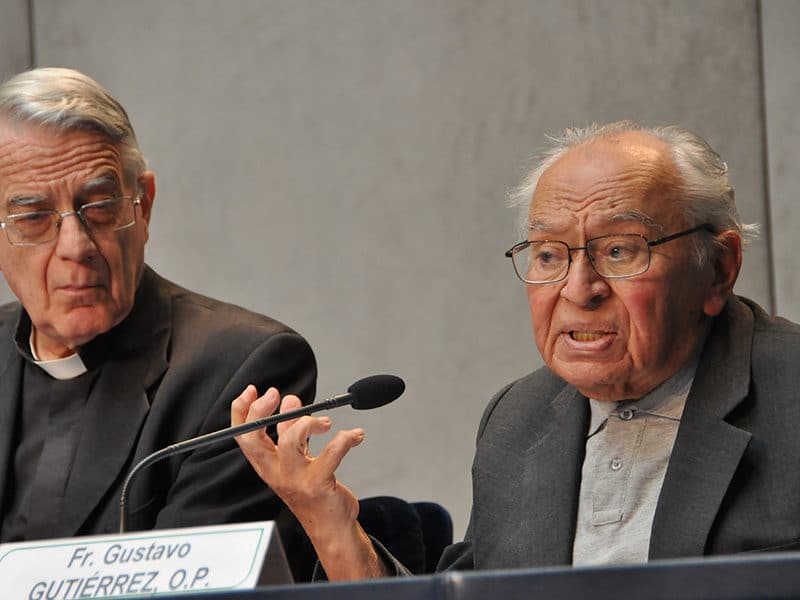 Gustavo Gutiérrez dará una ponencia sobre ‘la opción por los pobres’ en el Vaticano