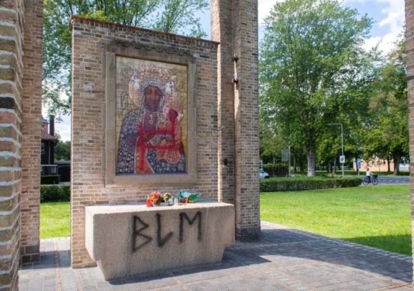 Vandalizan una imagen de la Virgen en Breda