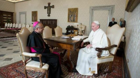 Peña Parra, en posición de salida