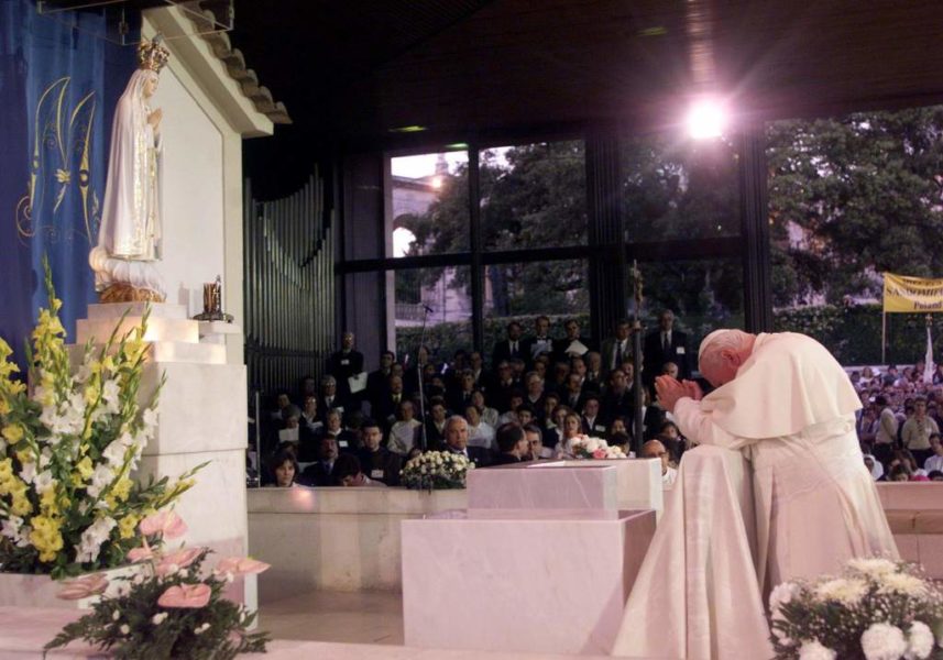 Juan Pablo II y la Virgen de Fátima
