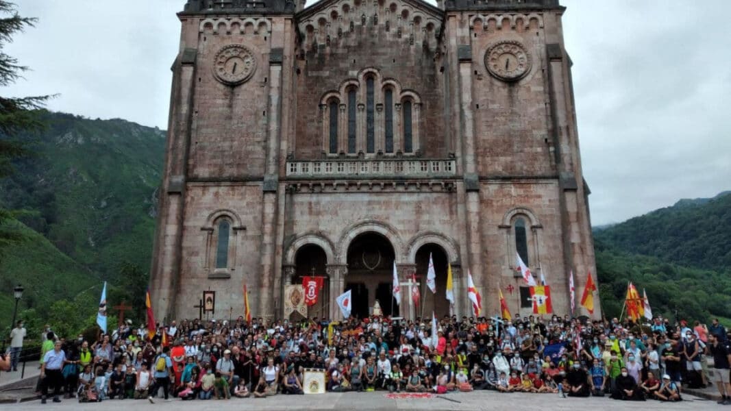 La peregrinación a Covadonga