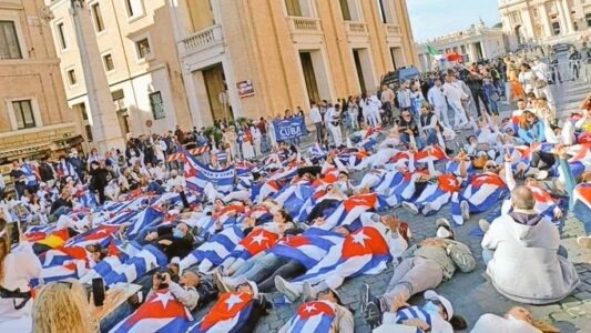 manifestación cubanos