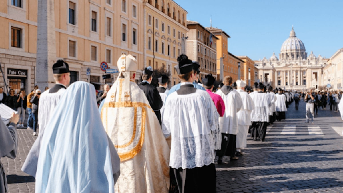 madres sacerdotes Roma Misa Tradicional