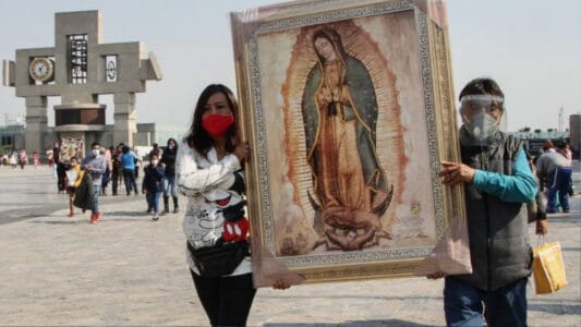 Virgen de Guadalupe no nacidos