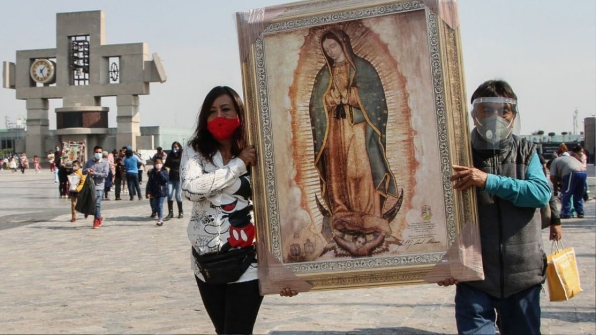 Virgen de Guadalupe no nacidos