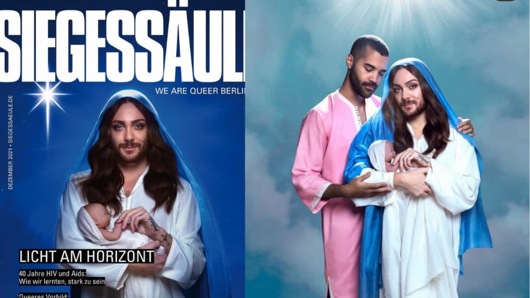 El “Embajador del Parlamento Europeo” para el colectivo LGTBI se burla de la Virgen