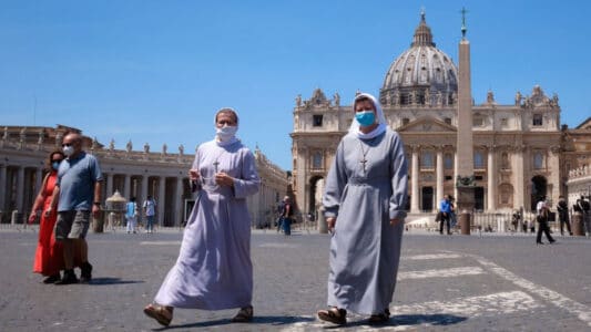 mascarillas FPP2 Vaticano