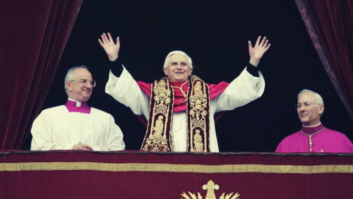 Elección de Joseph Ratzinger