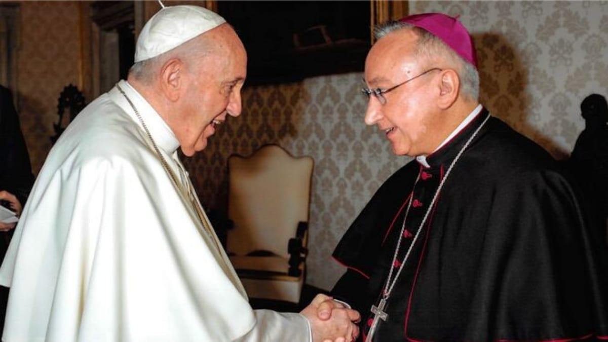Papa Francisco y José Rico Pavés